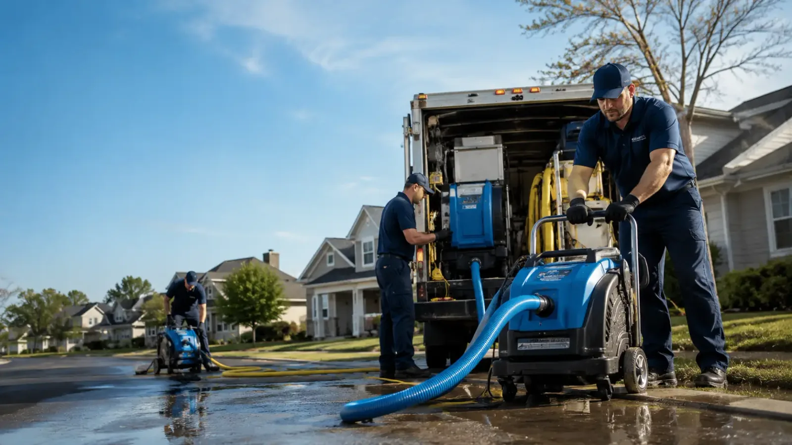 Flood Damage Cleanup in Lucerne Valley, CA
